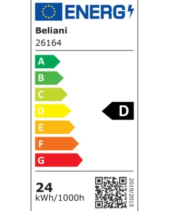 Sale Beliani Lampadario a LED STEWARTS con dimmer Legno di quercia scuro Marrone