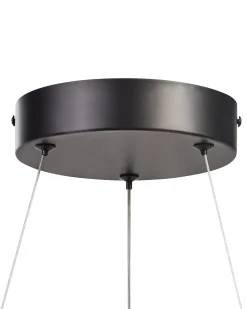 Clearance Beliani Lampadario a LED SURKO Metallo Nero