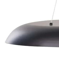 Clearance Beliani Lampadario a LED SURKO Metallo Nero
