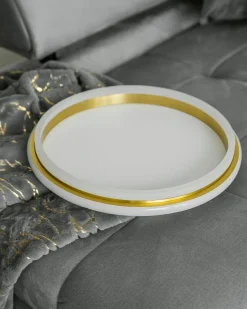 Best Beliani Lampadario a LED TAPING Metallo Oro Bianco Oro