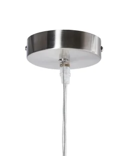 Outlet Beliani Lampadario ALIKOS Vetro Oro Marrone Trasparente