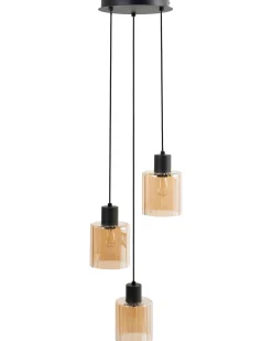 Discount Beliani KITARE Vetro Beige Beige Nero