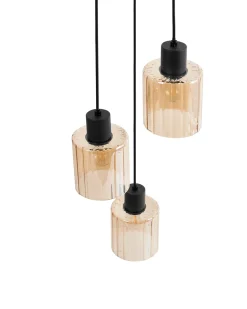 Discount Beliani KITARE Vetro Beige Beige Nero