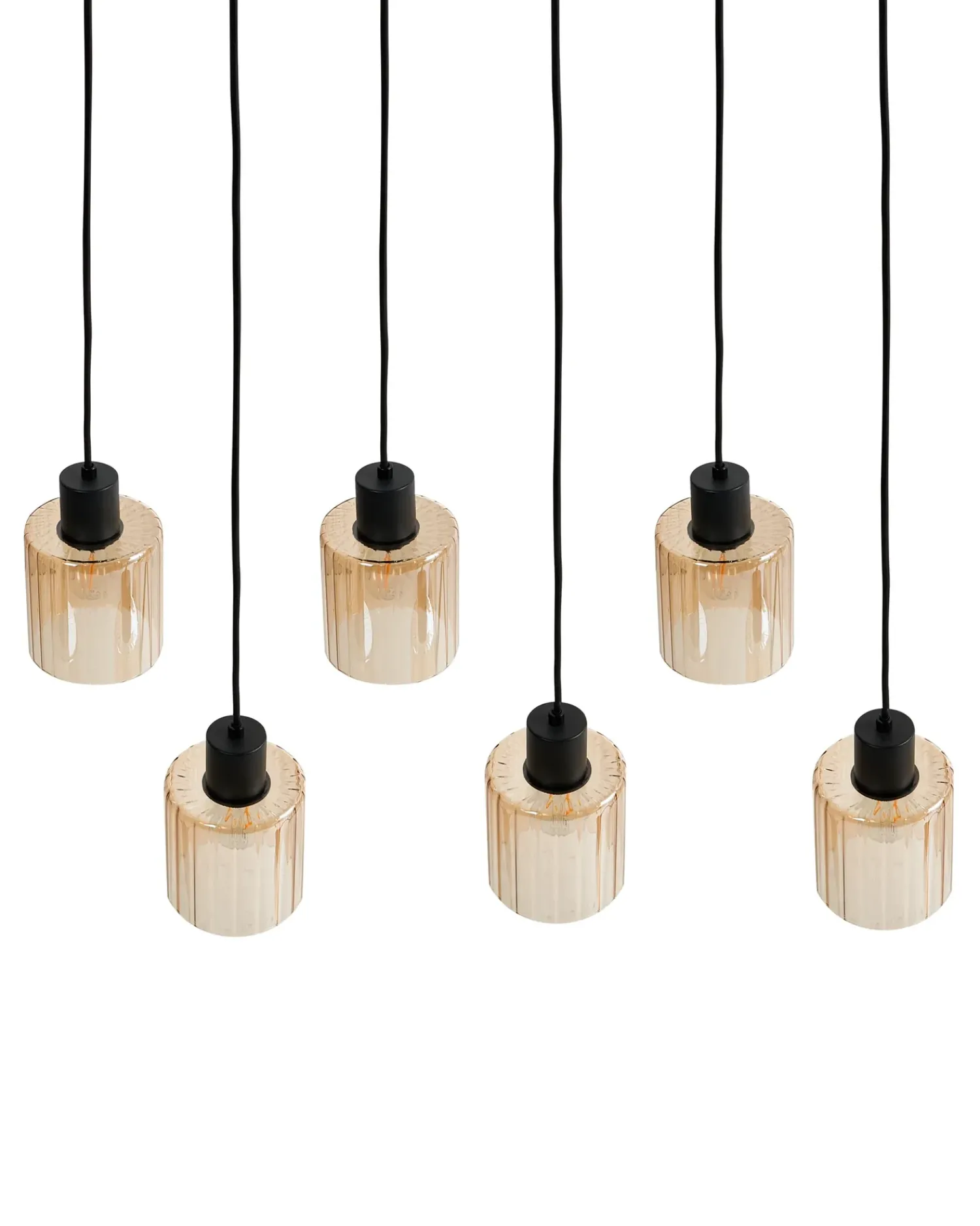 Beliani KITARE Vetro Beige Beige Nero