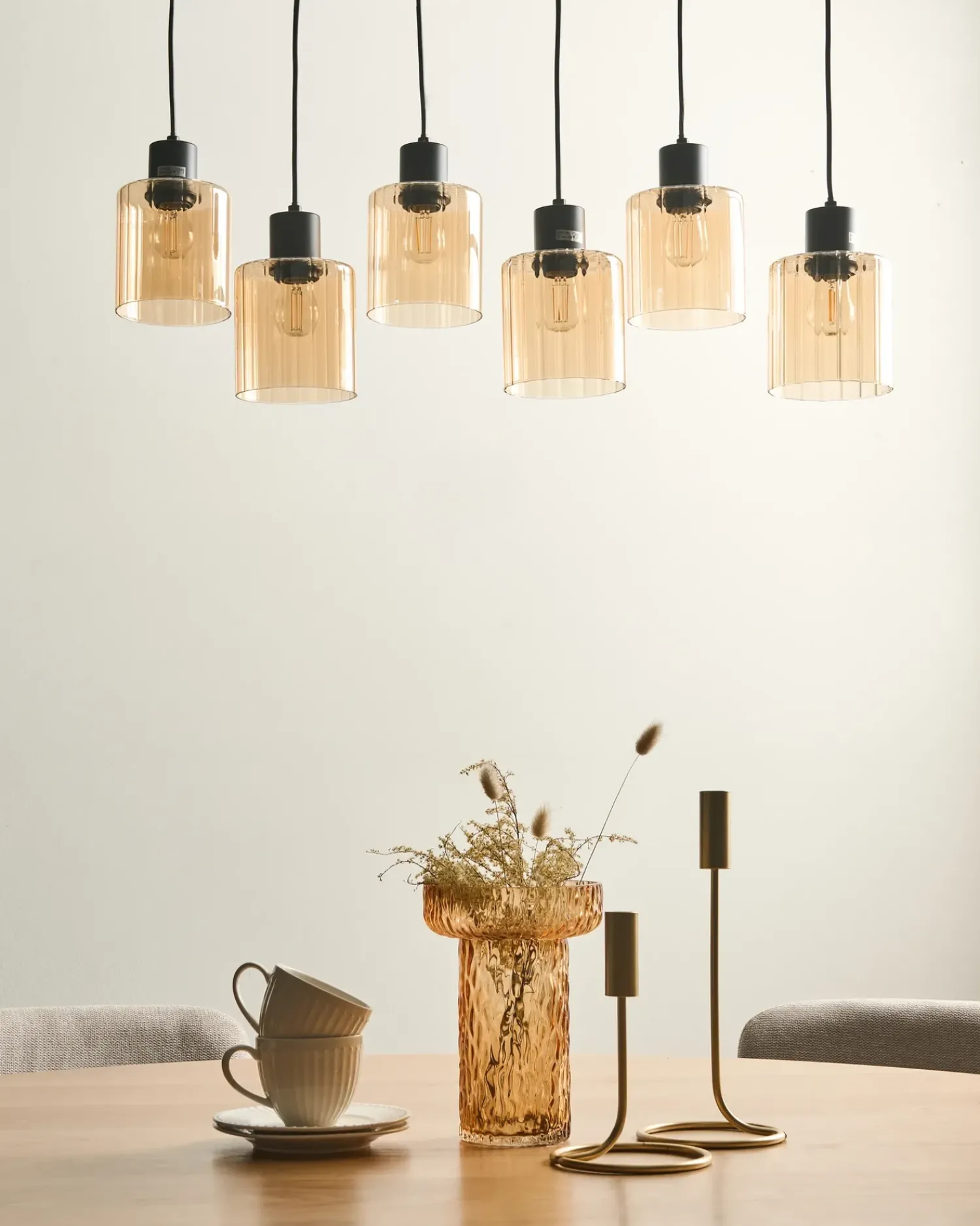 Beliani KITARE Vetro Beige Beige Nero