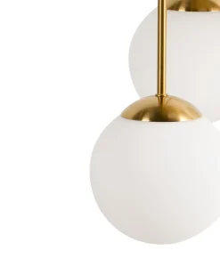 Online Beliani RIANA Metallo Ottone Bianco Ottone