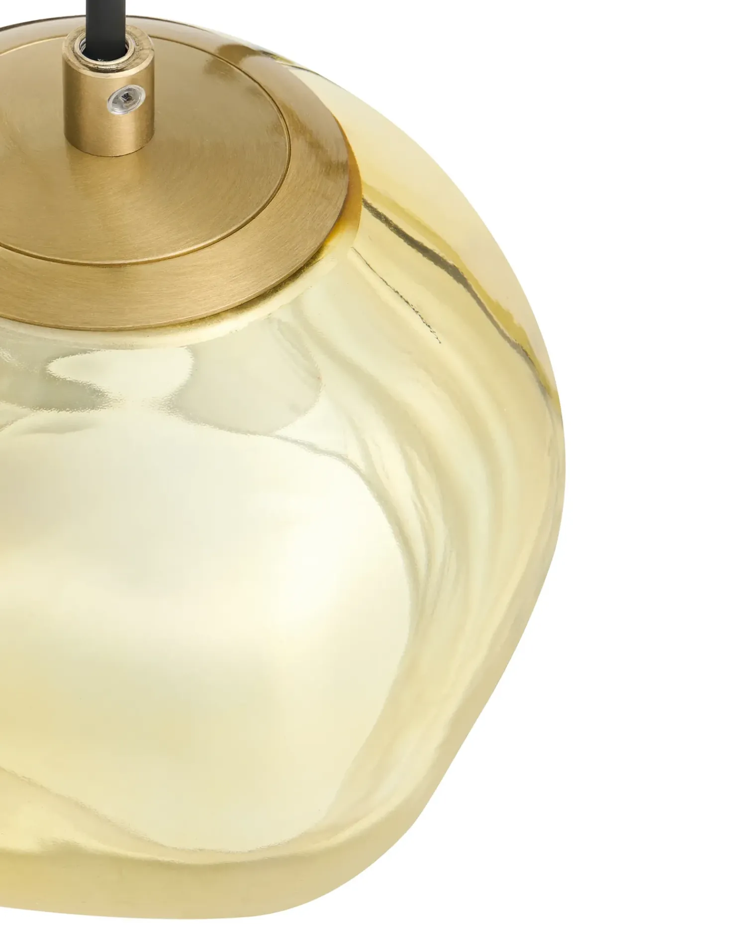 Discount Beliani Lampadario a 3 luci TSHUAPA Vetro Multicolore