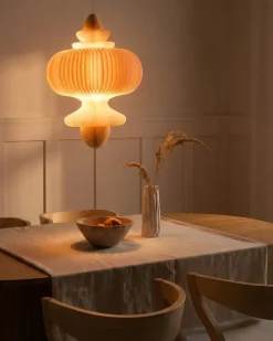 Sale Beliani Lampadario AMALSAN Carta Beige