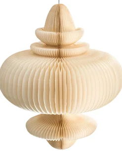 Sale Beliani Lampadario AMALSAN Carta Beige