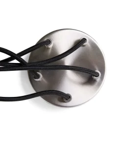 Beliani Lampadario APURE Cemento Grigio Marrone Grigio
