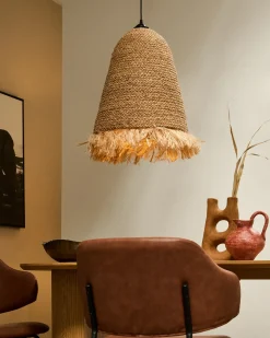 Clearance Beliani Lampadario ARYS Giacinto d'acqua Naturale