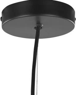 Clearance Beliani Lampadario BALAGAS Metallo Nero