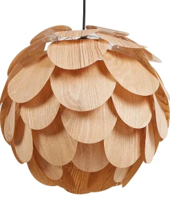 Sale Beliani Lampadario BAMPUR Bambù Naturale Naturale Marrone