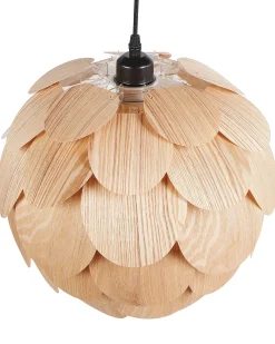 Sale Beliani Lampadario BAMPUR Bambù Naturale Naturale Marrone