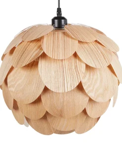 Sale Beliani Lampadario BAMPUR Bambù Naturale Naturale Marrone