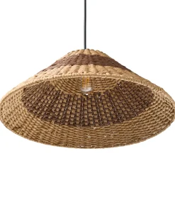 Best Beliani Lampadario BANCAL Corda di carta Naturale Naturale Marrone
