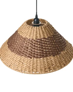Best Beliani Lampadario BANCAL Corda di carta Naturale Naturale Marrone
