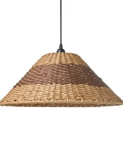Best Beliani Lampadario BANCAL Corda di carta Naturale Naturale Marrone