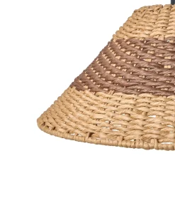 Best Beliani Lampadario BANCAL Corda di carta Naturale Naturale Marrone