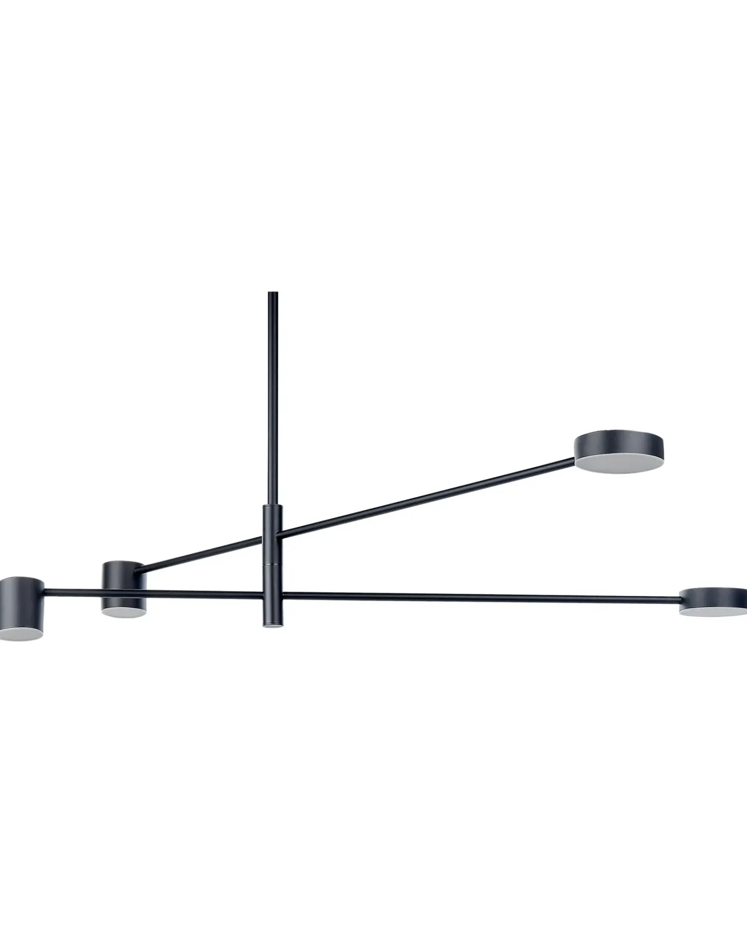 Clearance Beliani Lampadario BANDON Metallo Nero