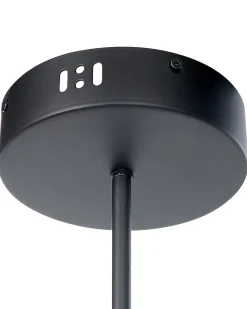 Clearance Beliani Lampadario BANDON Metallo Nero