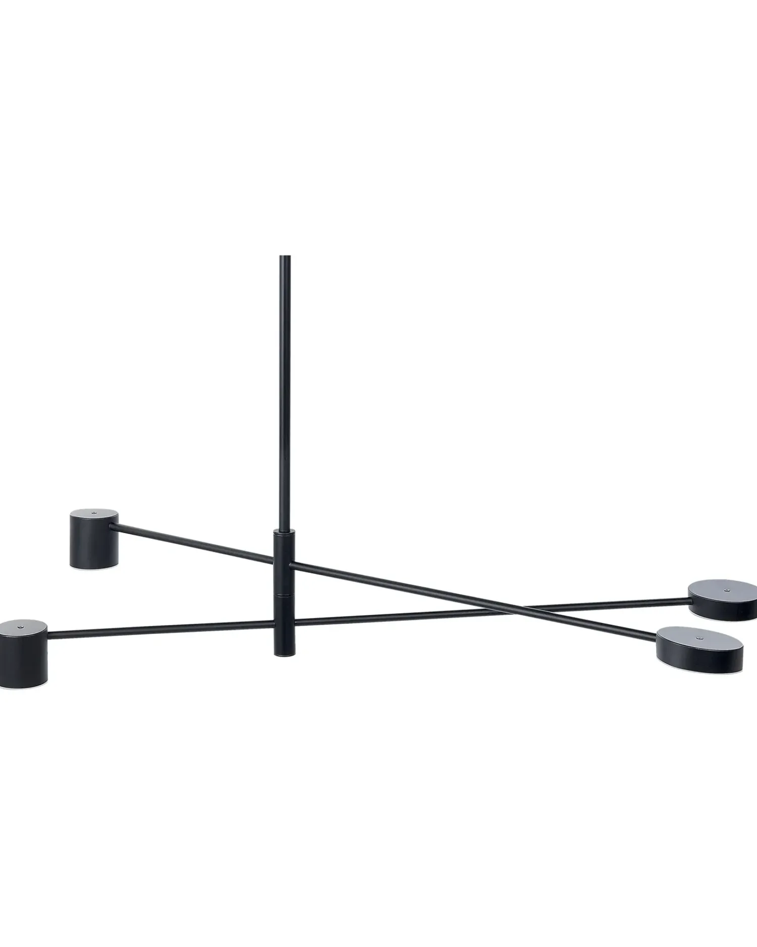 Clearance Beliani Lampadario BANDON Metallo Nero