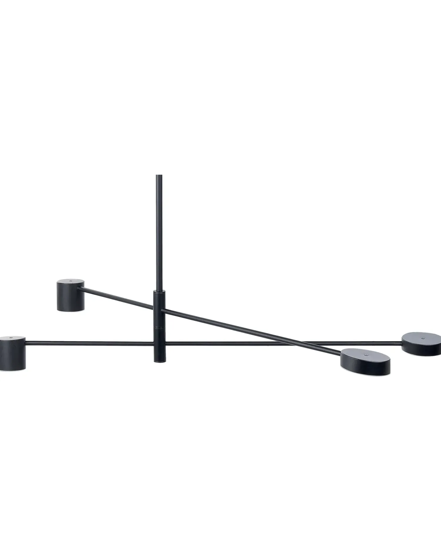 Clearance Beliani Lampadario BANDON Metallo Nero
