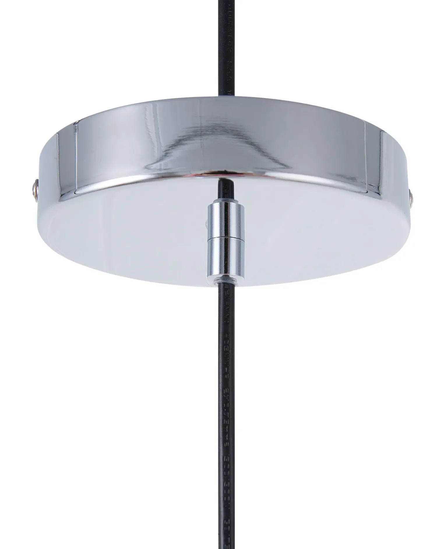 Clearance Beliani Lampadario BARROW Vetro Bianco