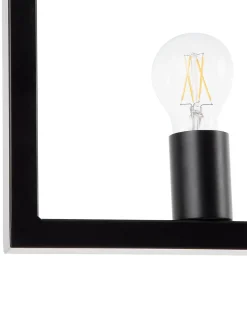 New Beliani Lampadario BAYAS Metallo Nero