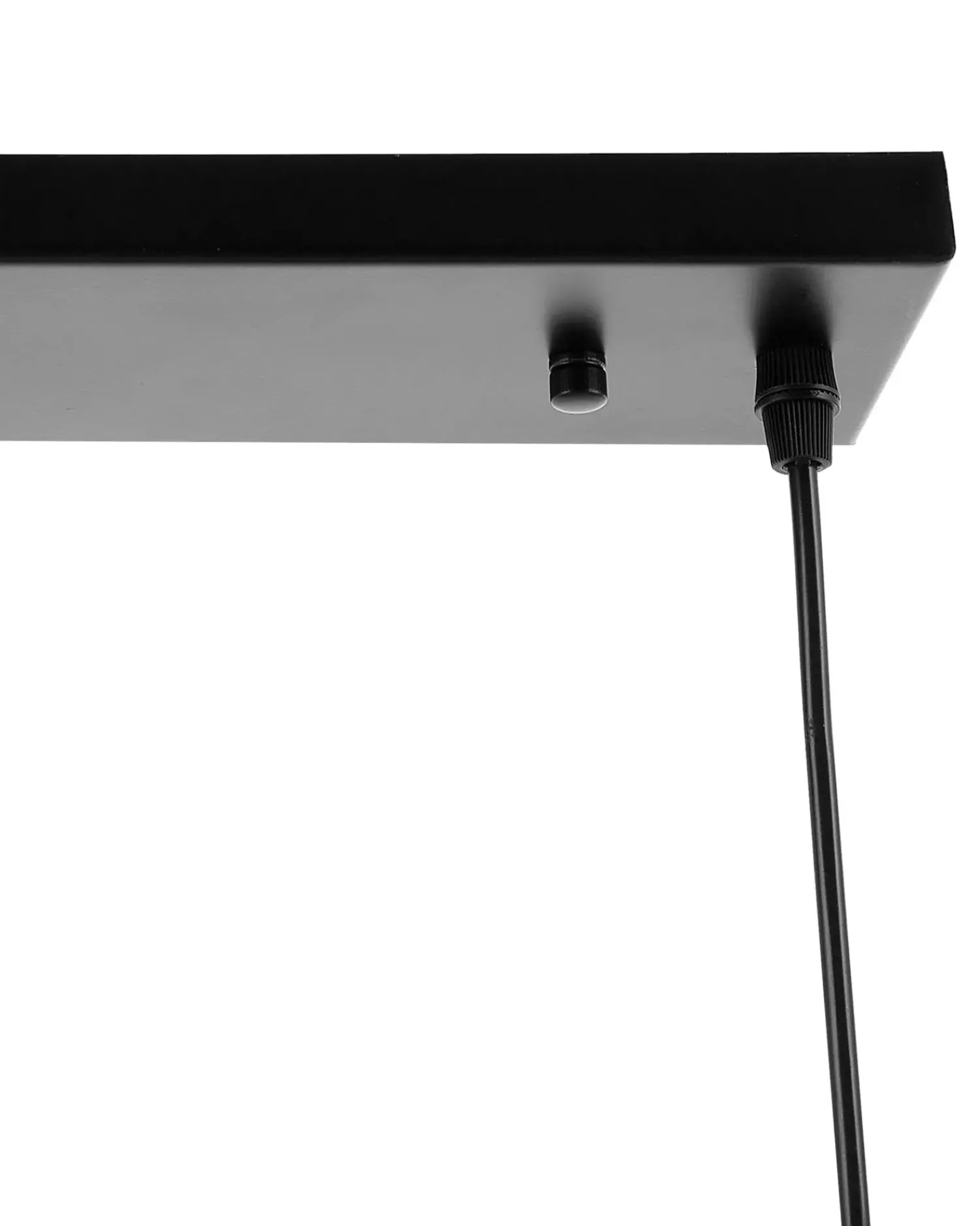 New Beliani Lampadario BAYAS Metallo Nero