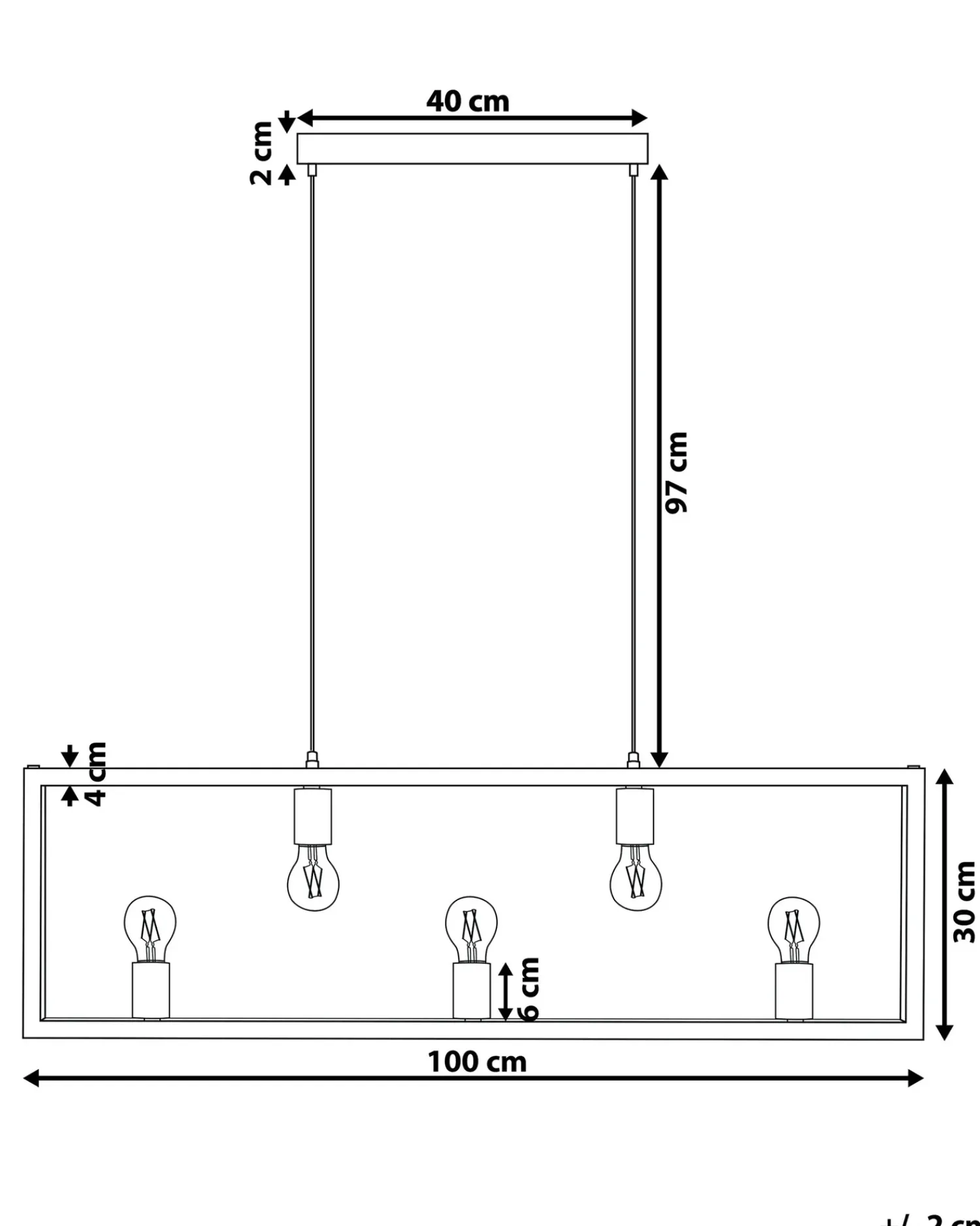 Discount Beliani Lampadario BAYAS Metallo Ottone