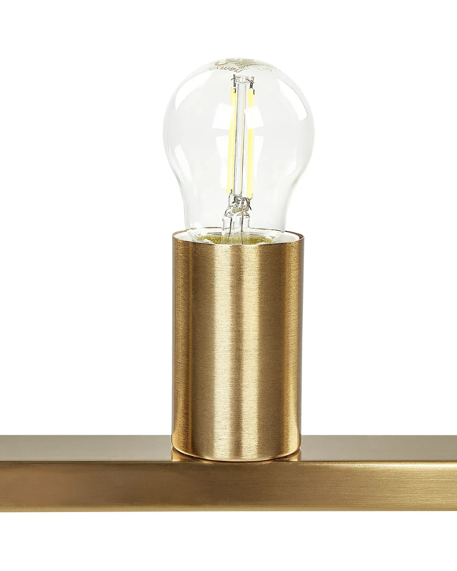 Discount Beliani Lampadario BAYAS Metallo Ottone