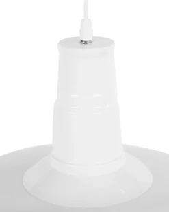 Best Beliani Lampadario BAYOU Metallo Bianco Bianco Giallo