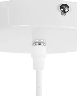 Best Beliani Lampadario BAYOU Metallo Bianco Bianco Giallo