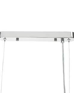 Best Beliani Lampadario BELELLE Cristallo Argento