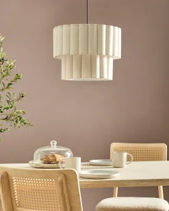 Sale Beliani BELESSA Lino Beige chiaro Beige Nero