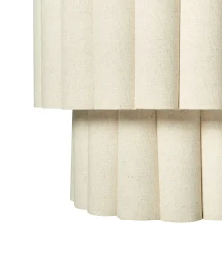 Sale Beliani BELESSA Lino Beige chiaro Beige Nero