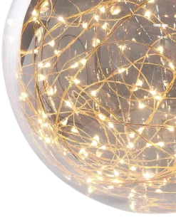 Online Beliani Lampadario BENI Vetro Argento Trasparente Argento