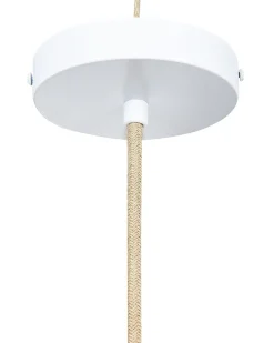 Online Beliani Lampadario BOERI Rattan Senape Naturale Giallo