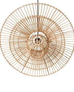 Sale Beliani Lampadario BOTIJAS Rattan Naturale