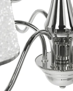 Hot Beliani Lampadario BRADANO Metallo Argento