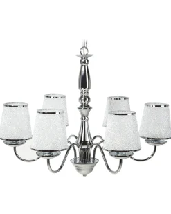 Hot Beliani Lampadario BRADANO Metallo Argento