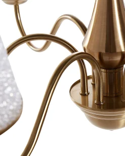 Online Beliani Lampadario BRADANO Metallo Ottone