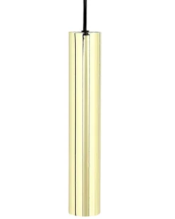 Outlet Beliani Lampadario BROSNA Metallo Ottone Nero Ottone