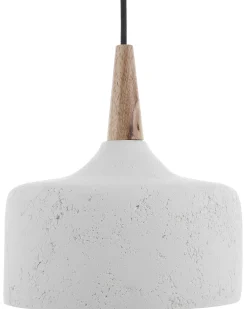 Sale Beliani Lampadario BURANO Cemento Bianco