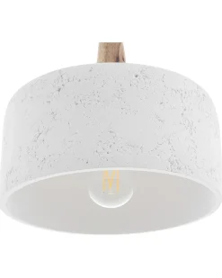 Sale Beliani Lampadario BURANO Cemento Bianco