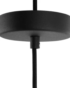 New Beliani Lampadario CARES Metallo Rosa