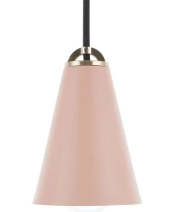 New Beliani Lampadario CARES Metallo Rosa