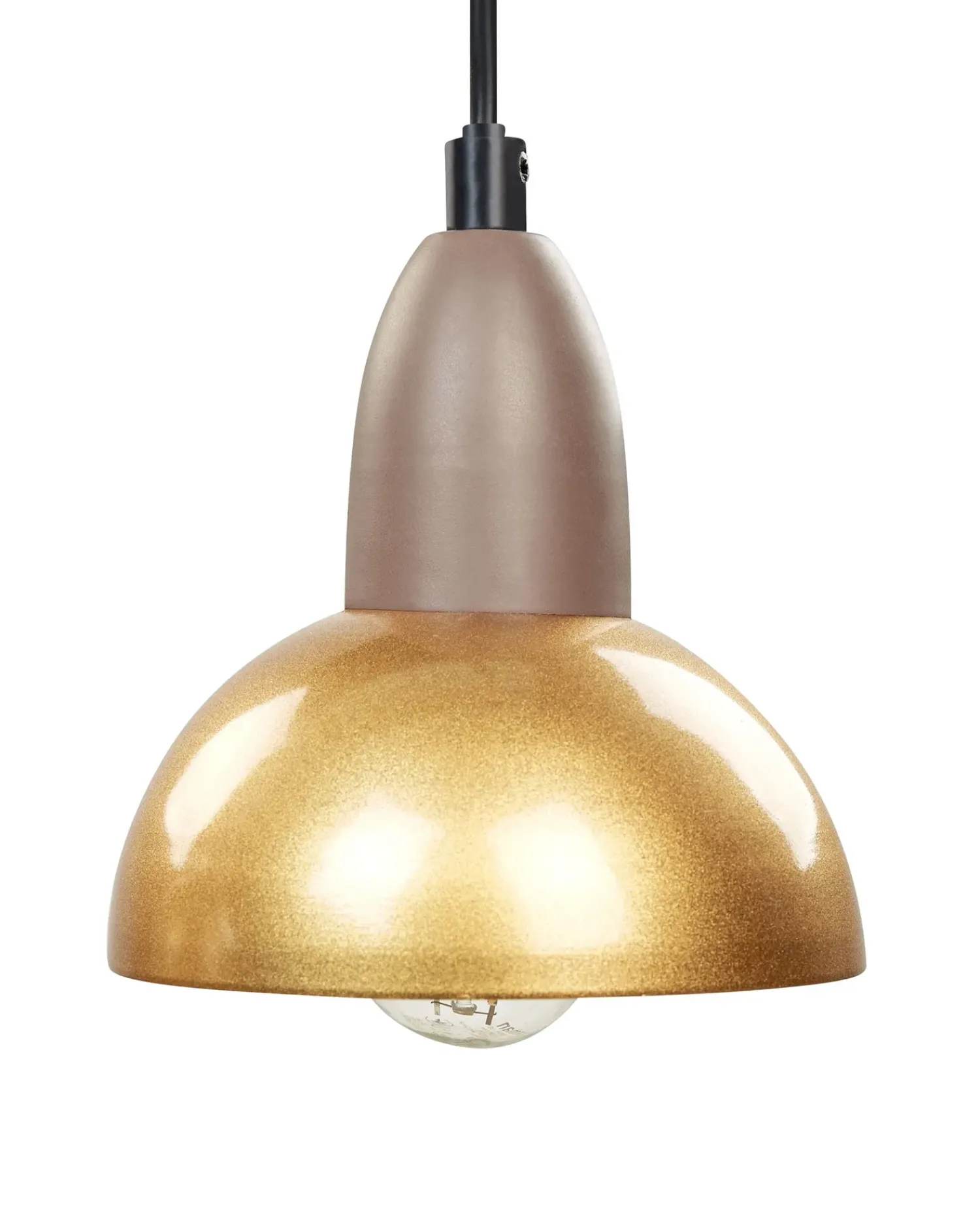 Best Beliani Lampadario CASTALY Metallo Ottone Ottone Nero