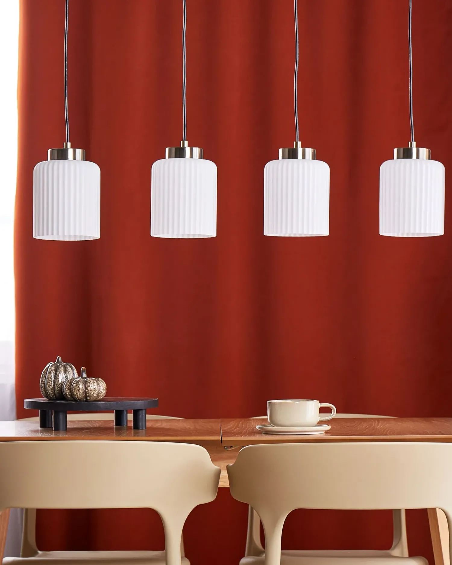 Online Beliani Lampadario CAUDELO Metallo Nero/Bianco Bianco Ottone Nero